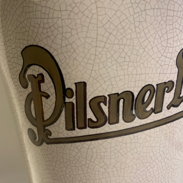 Pilsener Urquell Vase Karlsruher Majolika