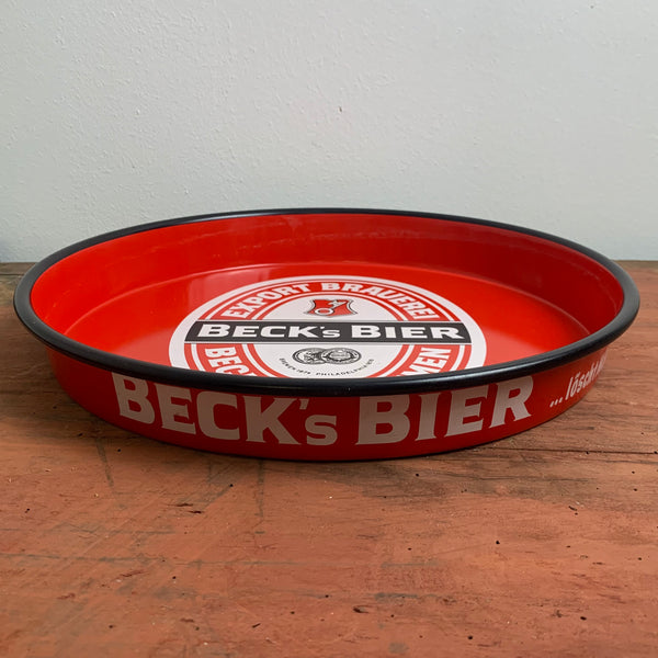 Vintage Becks Bier Tablett