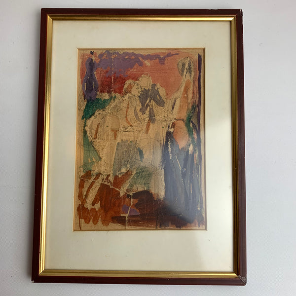 Tuschezeichnung von Erich Glette