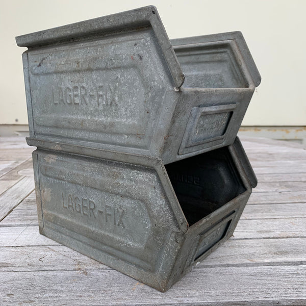 Sichtlagerkiste aus Metall von Schäfer