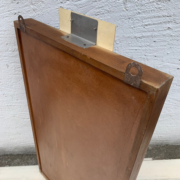 Antiker Stempelkartenkasten