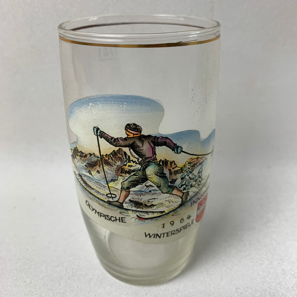 Trinkglas Olympische Winterspiele 1964 Innsbruck