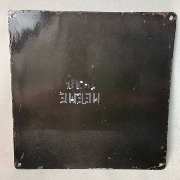 Emaille Schild Eigene Vorsicht Bester Unfallschutz