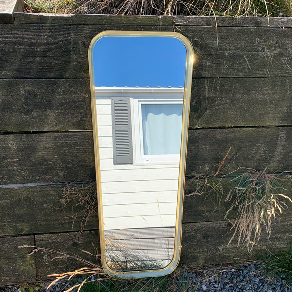 Hochwertiger Vintage Mid Century Wandspiegel