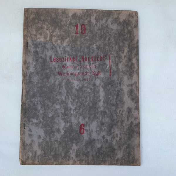 Magazin Constanze Lesezirkel Sylt 1955