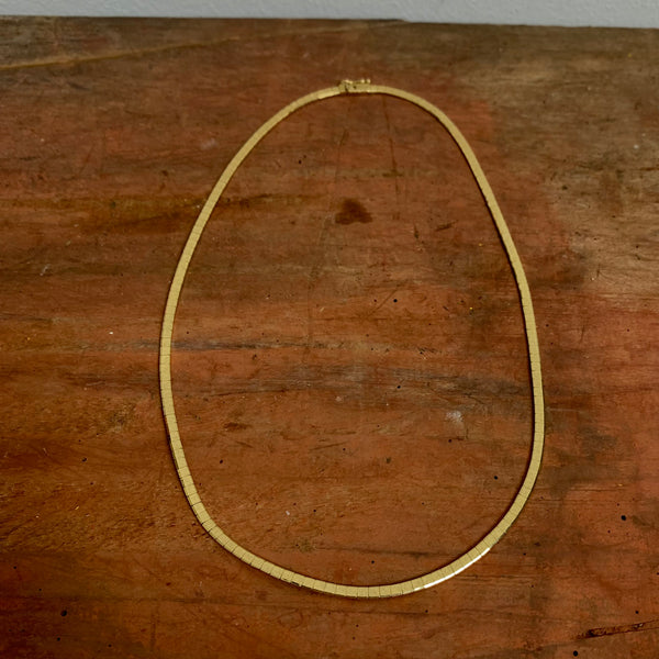 Vintage Collier Kette 750er Gold