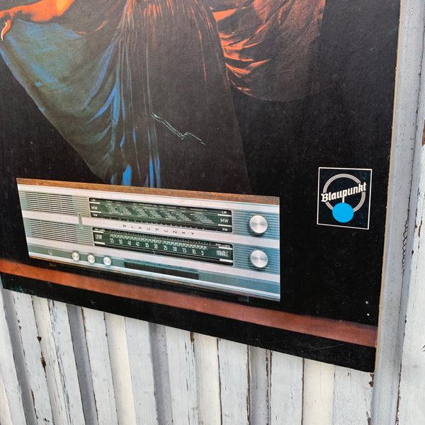Blaupunkt Werbe Aufsteller / Schild / Radio