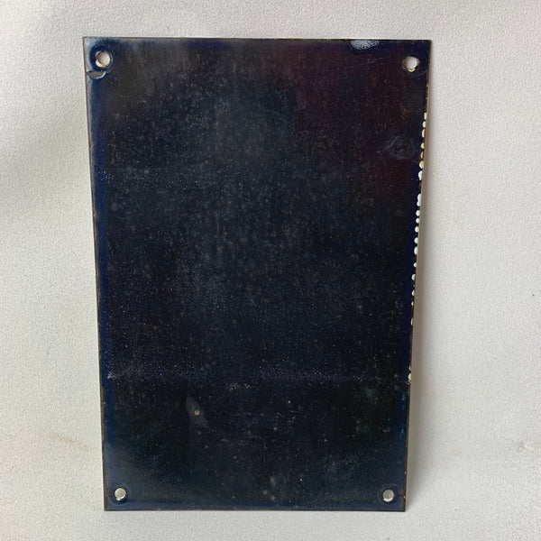 Emaille Schild Feuersozietät Brandenburg