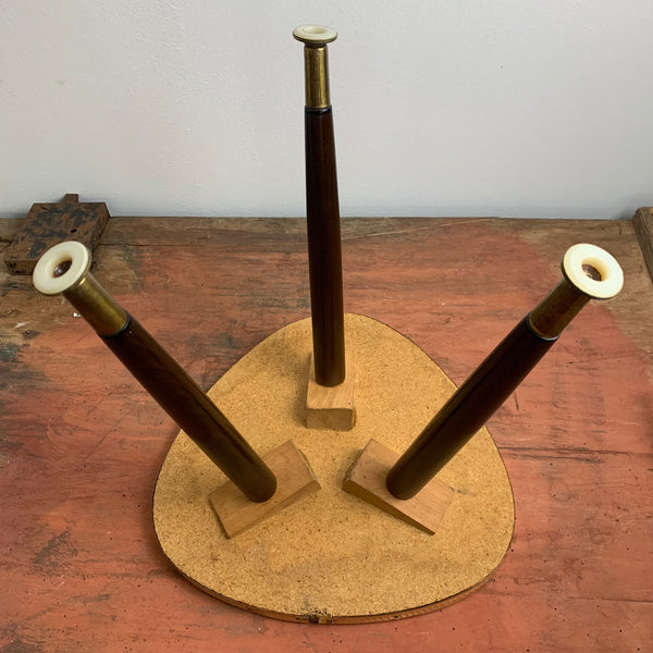 Kleiner Nierentisch Hocker 50er Jahre