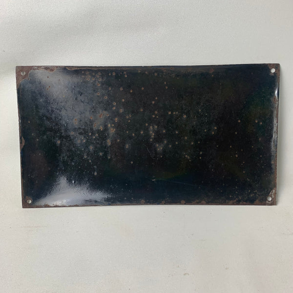 Emaille Schild Omnibus Haltestelle