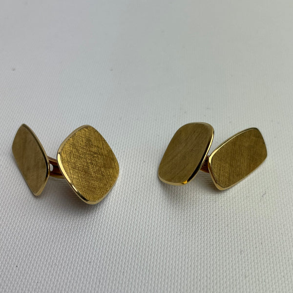 Omega Manschettenknöpfe aus 585er Gold