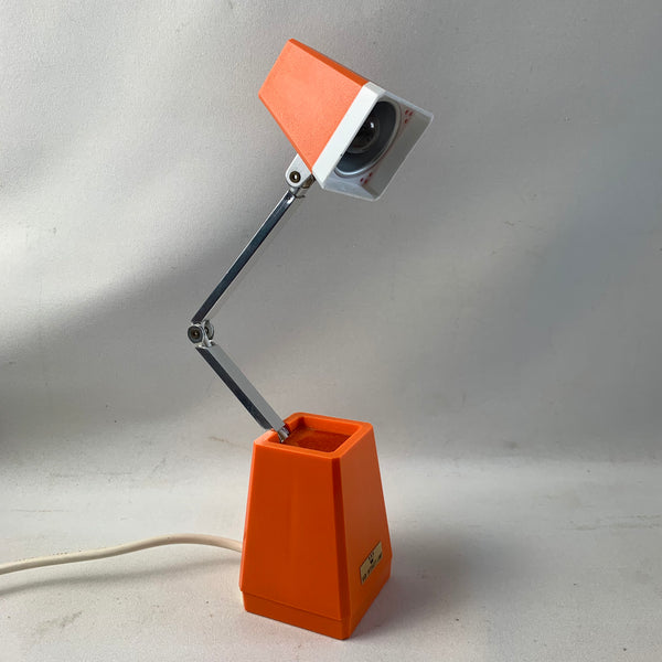 Vintage Folding Pyramid Lamp