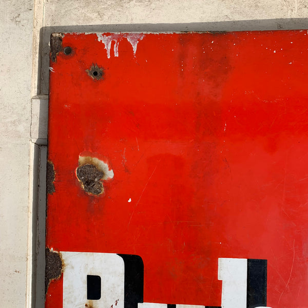 Emaille Schild Ruhrkohle der heizkräftige Hausbrand
