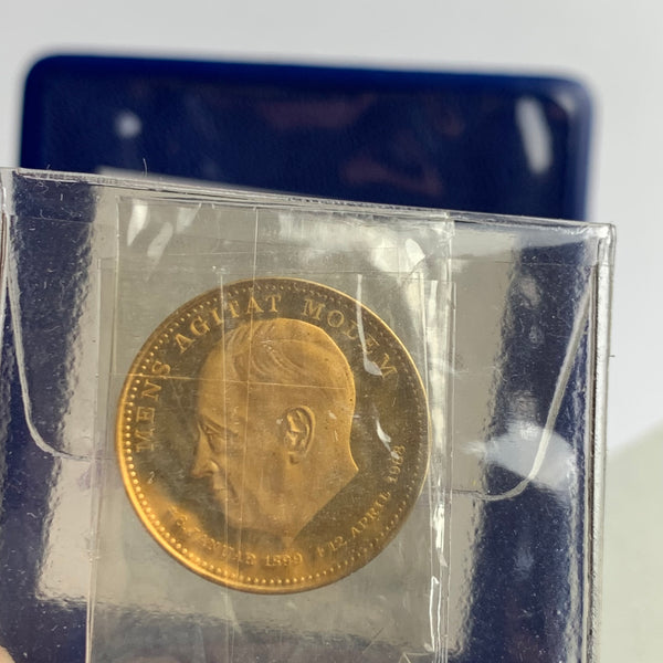Volkswagen Heinrich Nordhoff 22 Karat Goldmünze