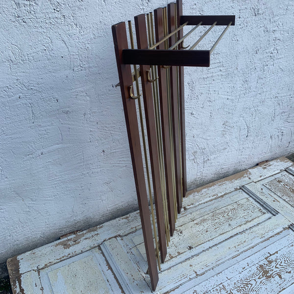 Vintage Teakholz Garderobe