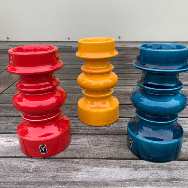 Vintage Keramik Kerzenständer Gallo Villeroy und Boch