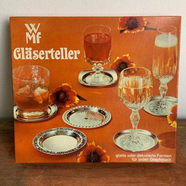 Vintage Gläserteller Untersetzer von WMF OVP