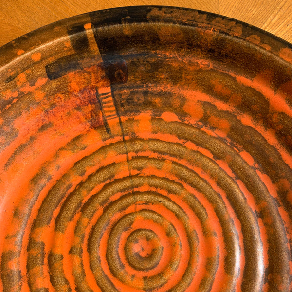 Fat Lava Keramik Schale Mid Century