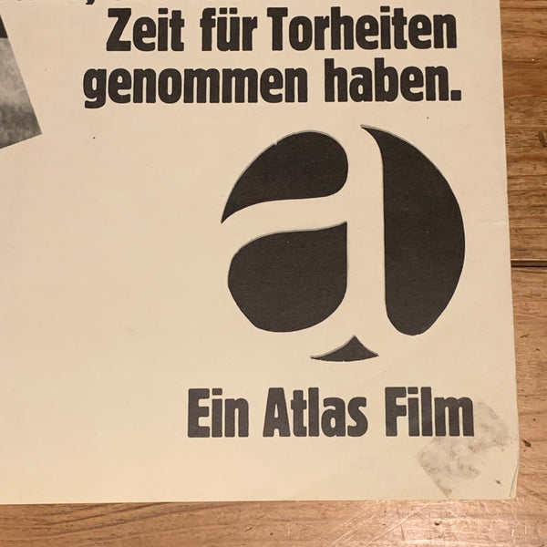 60er Jahre Film Plakat De L' Amour