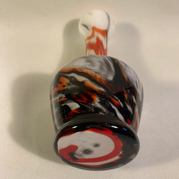 Opaline Florence Vase von Vetreria Barieri