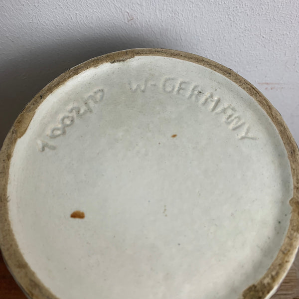 Vintage Keramik Blumen Übertopf von Jasba