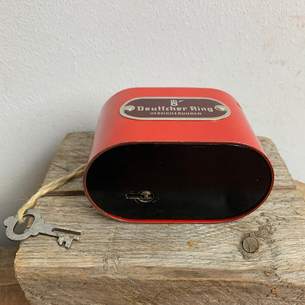 Vintage Spardose Deutscher Ring Versicherung