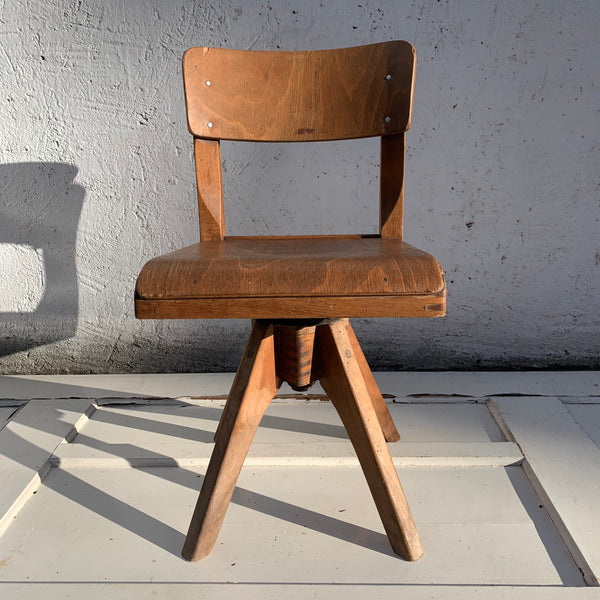 Vintage Kinderstuhl Schulstuhl Casala
