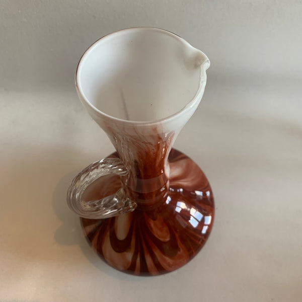 Opaline Florence Vase von Vetreria Barieri