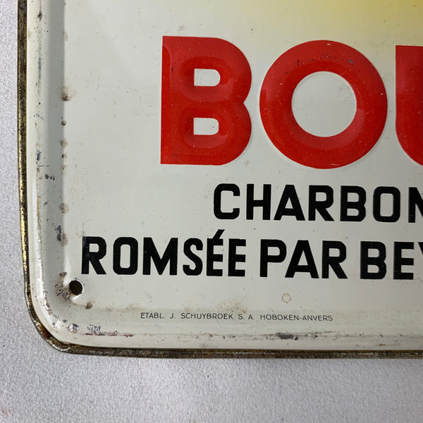 Blechschild Boulet W Briketts