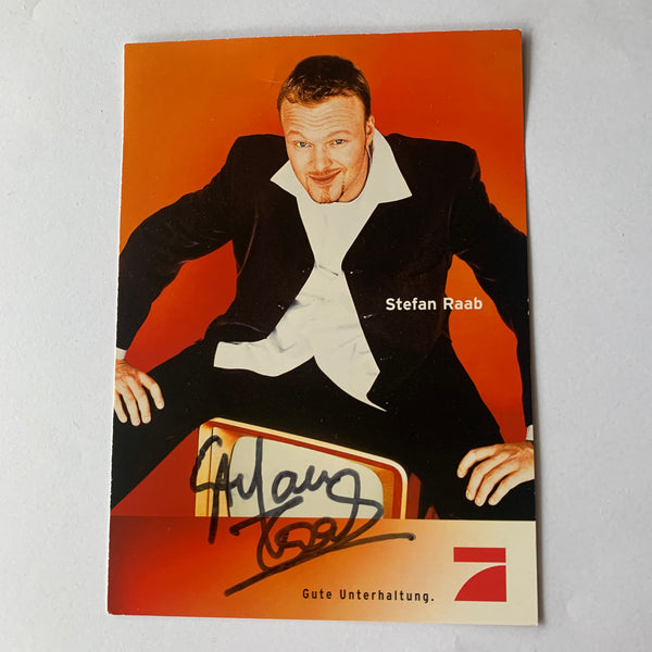 Autogramm Stefan Raab