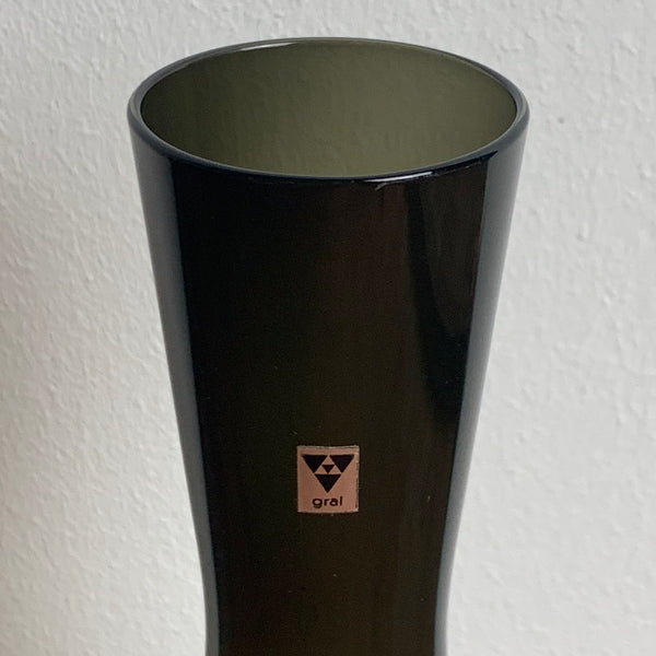 Vintage Vase von Gral Glas