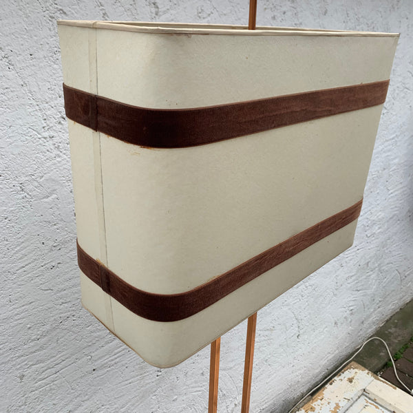Vintage Stehlampe Quadra Silk de Luxe