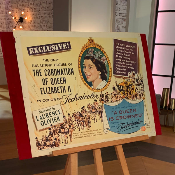 Filmplakat Technicolor – The Coronation of Queen Elizabeth II