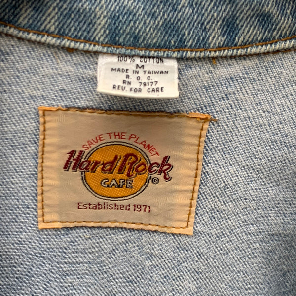 Vintage Jeans Jacke Hard Rock Café Washington DC