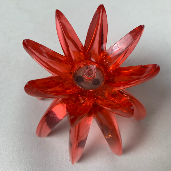 Vintage Kerzenständer Friedel rot