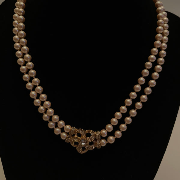 Zweireihiges Perlencollier von Christian Dior Germany