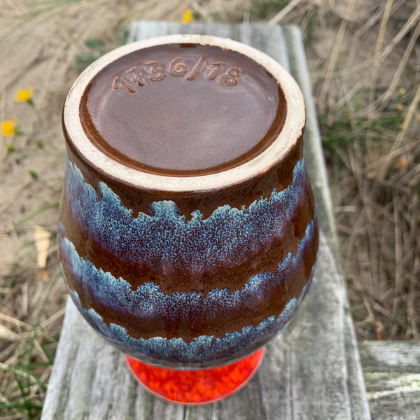 Keramik Vase von Uebelacker 1736/18