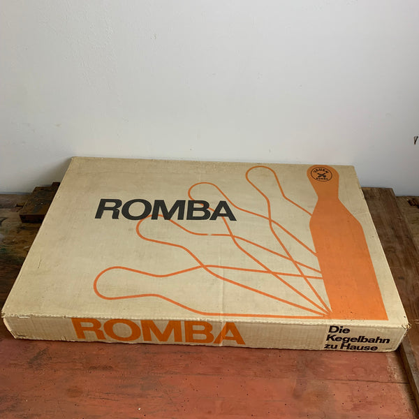 Die Tischkegelbahn zu Hause von Romba