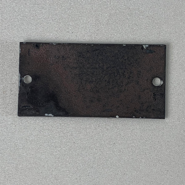 Emaille Schild Ölfeuerungs-Hauptschalter