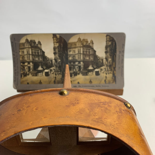 Antikes Stereoskop Vistascope Graphoscope Viewer