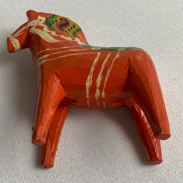 Dalapferd orange 7 cm