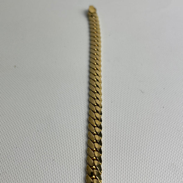 Edle Panzerkette mit Panzerarmband für die Dame