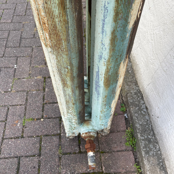 Antiker Jugendstil Heizkörper mit 4 Rippen