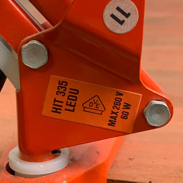 Vintage Arbeitsleuchte von Ledu mit Gelenkarm
