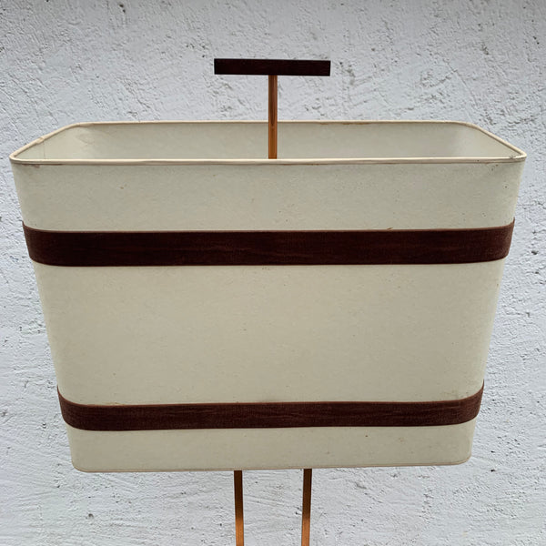 Vintage Stehlampe Quadra Silk de Luxe