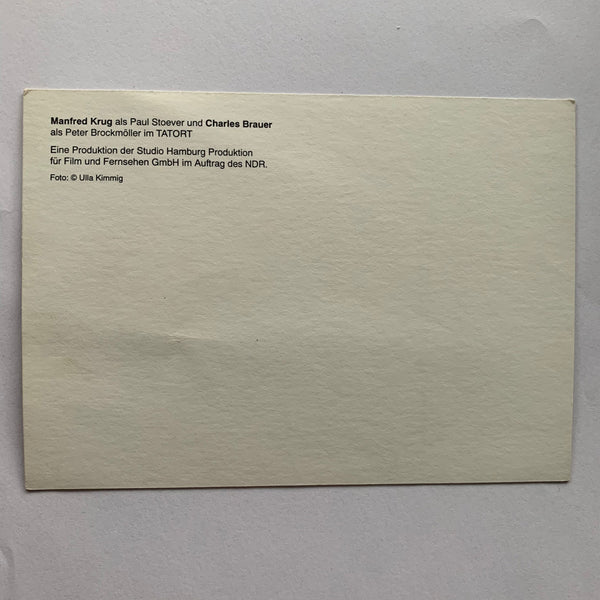 Autogramm Manfred Krug und Charles Brauer