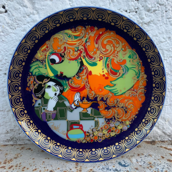 Sammelteller Aladin VII von Björn Wiinblad für Rosenthal