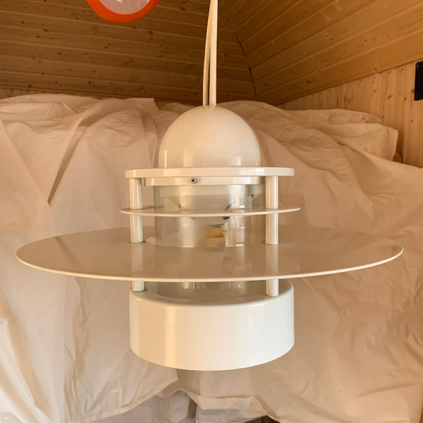 Große Orbiter Deckenlampe von Jens Møller Jensen für Louis Poulsen, 1998