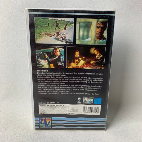 VHS Kult Video Kassette Easy Rider