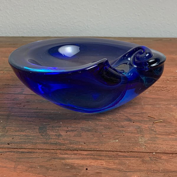 Murano Aschenbecher in blau